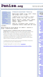 Mobile Screenshot of penize.org