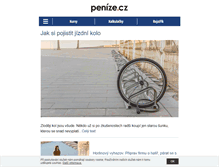 Tablet Screenshot of m.penize.cz